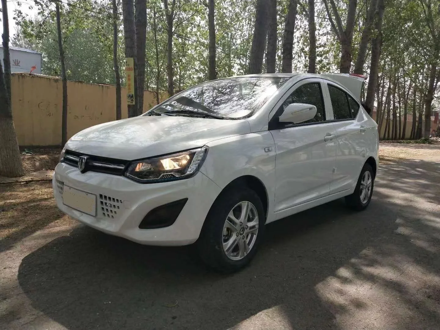 Fast charge time left steering 5 seats front suspension electric car engines New Energy with tire size 165/70R13