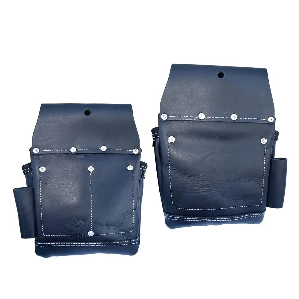 New Arrival Solid Color PU Leather Manufacture Leather Tool Bags / Top Quality Low Price  Leather Tool Bags For Sale