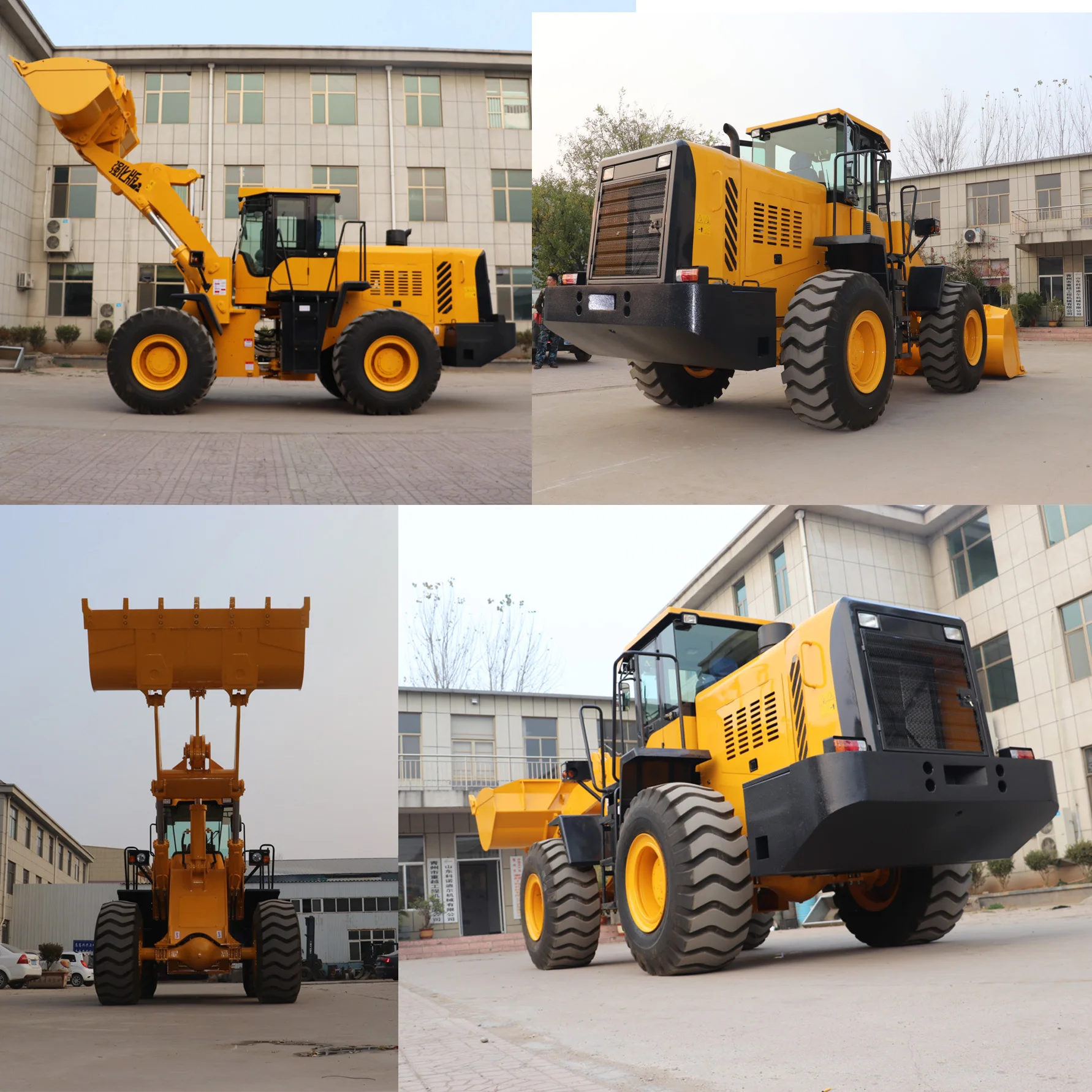 TITAN 5 ton TL50 hydraulic wheel loader with 3 cubic meter bucket front end loader