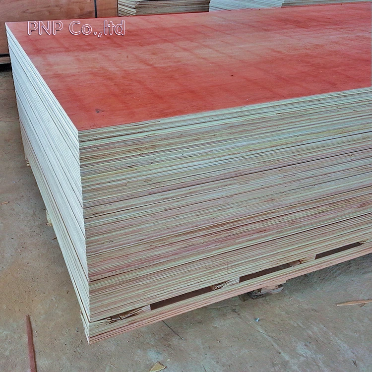 Factory direct sales 19 ply boards waterproof 28mm keruing flooring plywood natural color for container from Vietnam