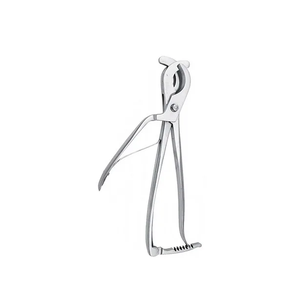 Reimers Emasculator Double Crush Veterinary Castration Forceps with 3 Arms Castrator Large Animals Horse Cattle Bulls