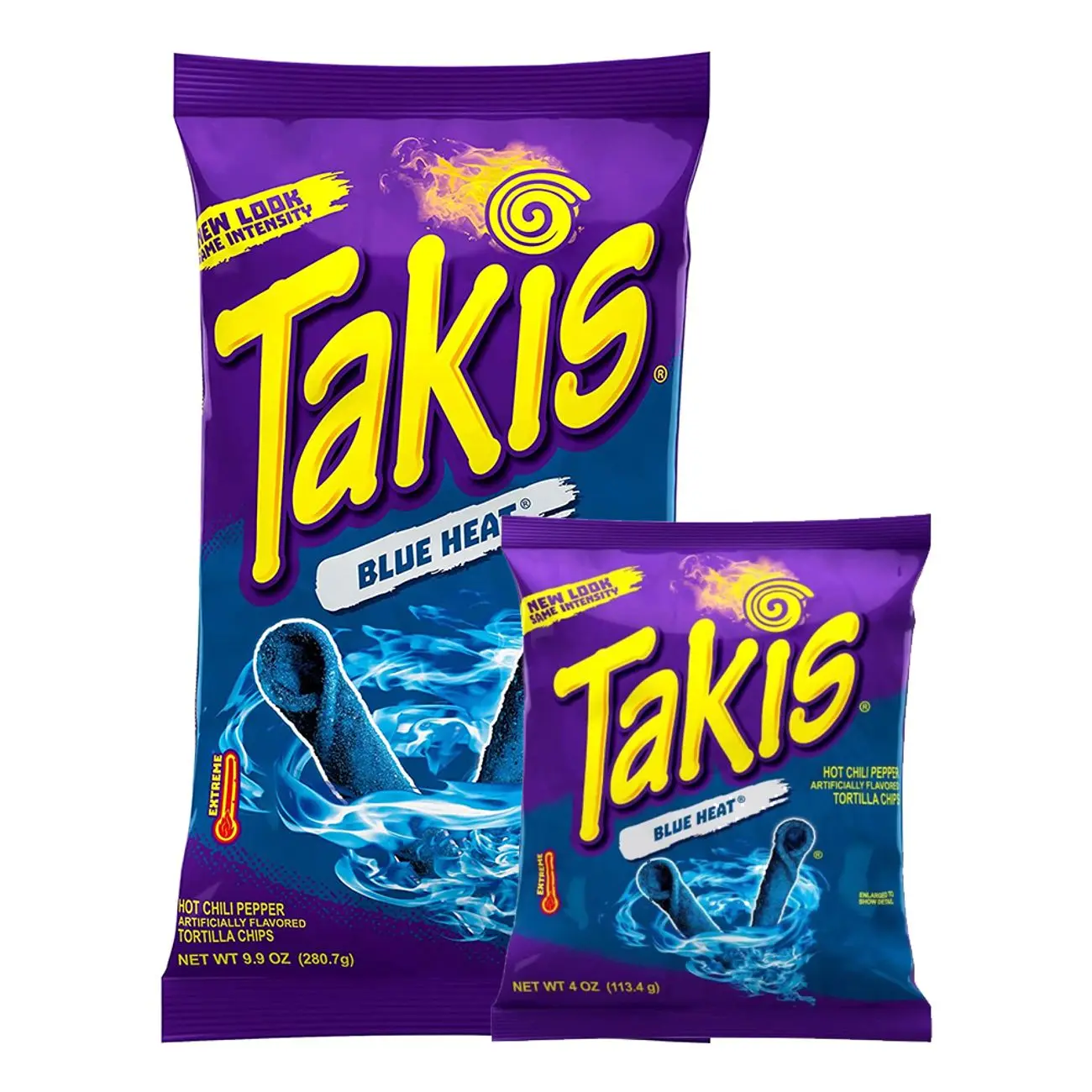 Синий тепло горячий Takis наслаждаться