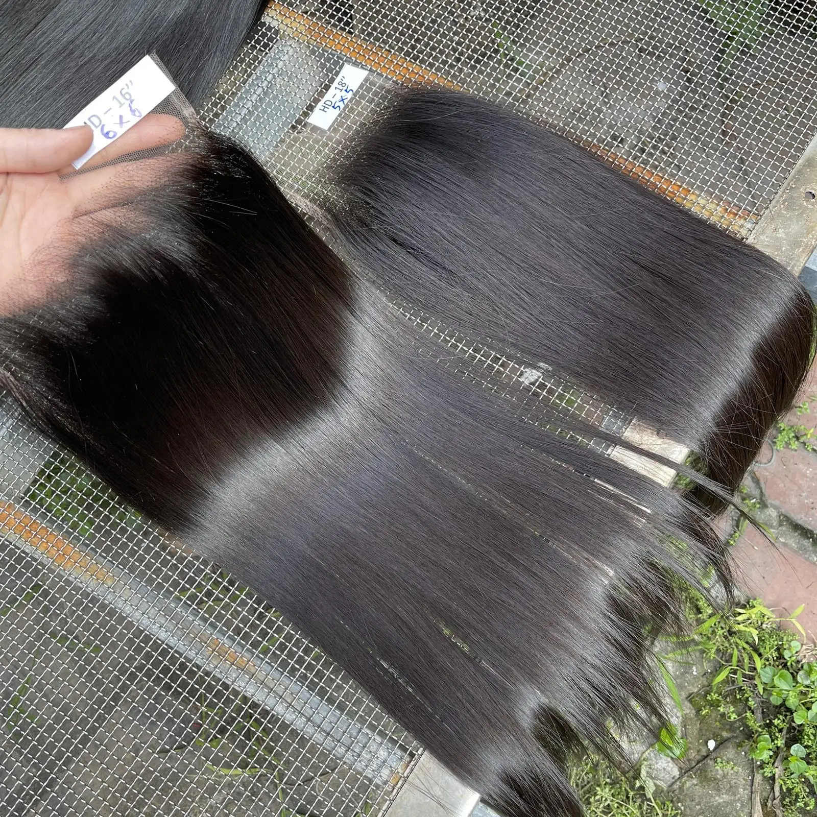 Raw vietnamese hair wholesale vendors closure, Hd lace closure, lace closure switzerland 4x4 5x5 6x6 straight hair natural color