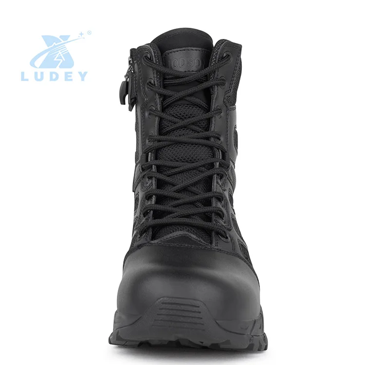 New Model Men Fashion Sport Shoes High Quality Safety Boots Leather Hiking Boots