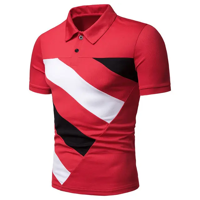 High Quality Summer Mens Short Sleeve Casual Printing Design Logo T-shirt High Quality Golf Polo T Shirts