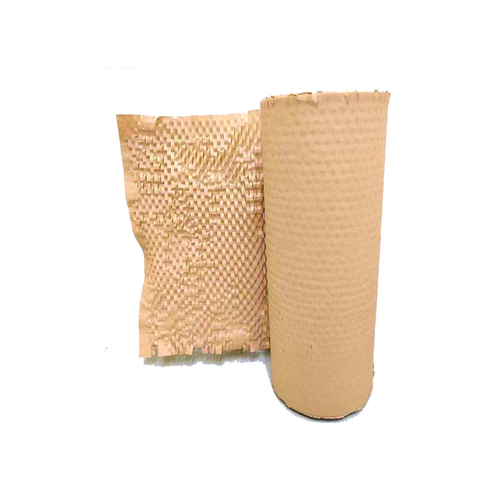Cushions And Protects Fragile Products During Transit Honeycomb Wrap Paper Eco-Friendly  Recyclable For Packing Moving