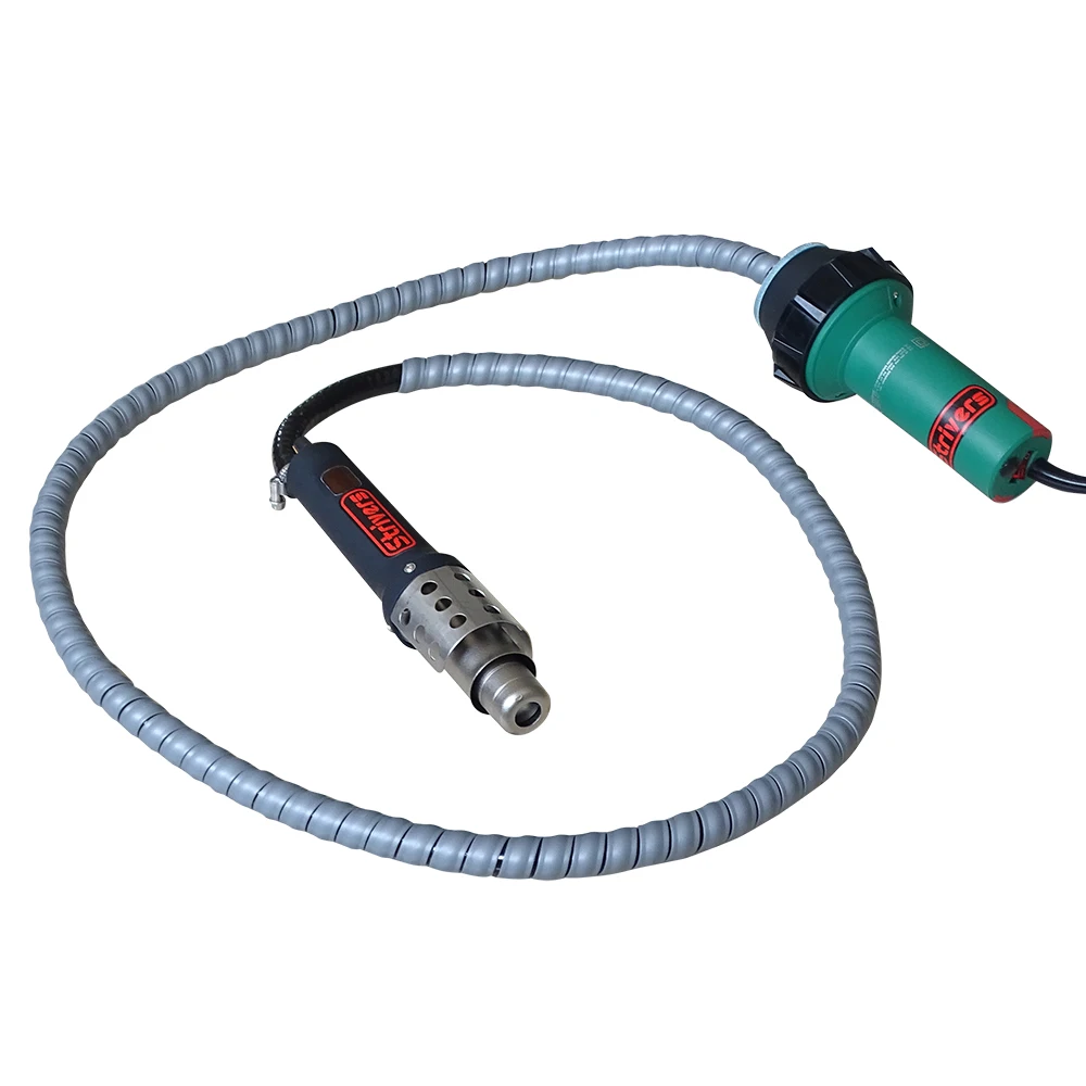 ( DG-1600S) Digital 1600W mini plastic hot air welding gun with temperature display for heat weld PP PVC PE PPR