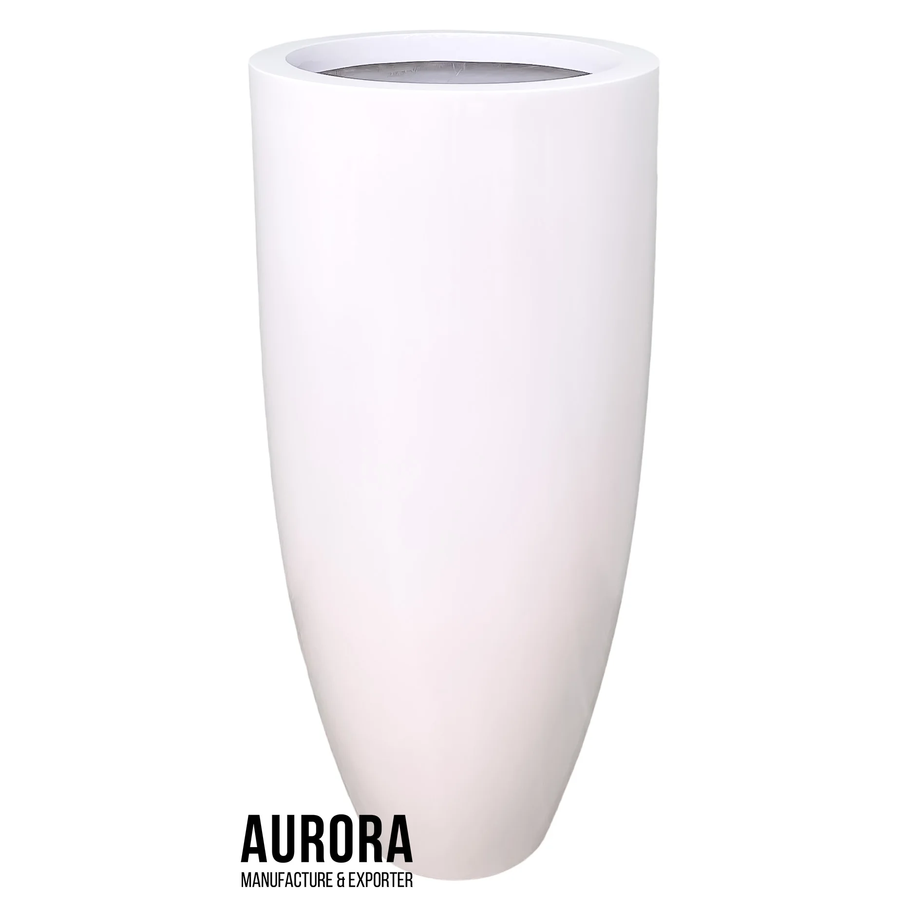 New Style Made In Vietnam Decorative Fiberglass Planter Garden Pots & Planters With Free Logo Printing