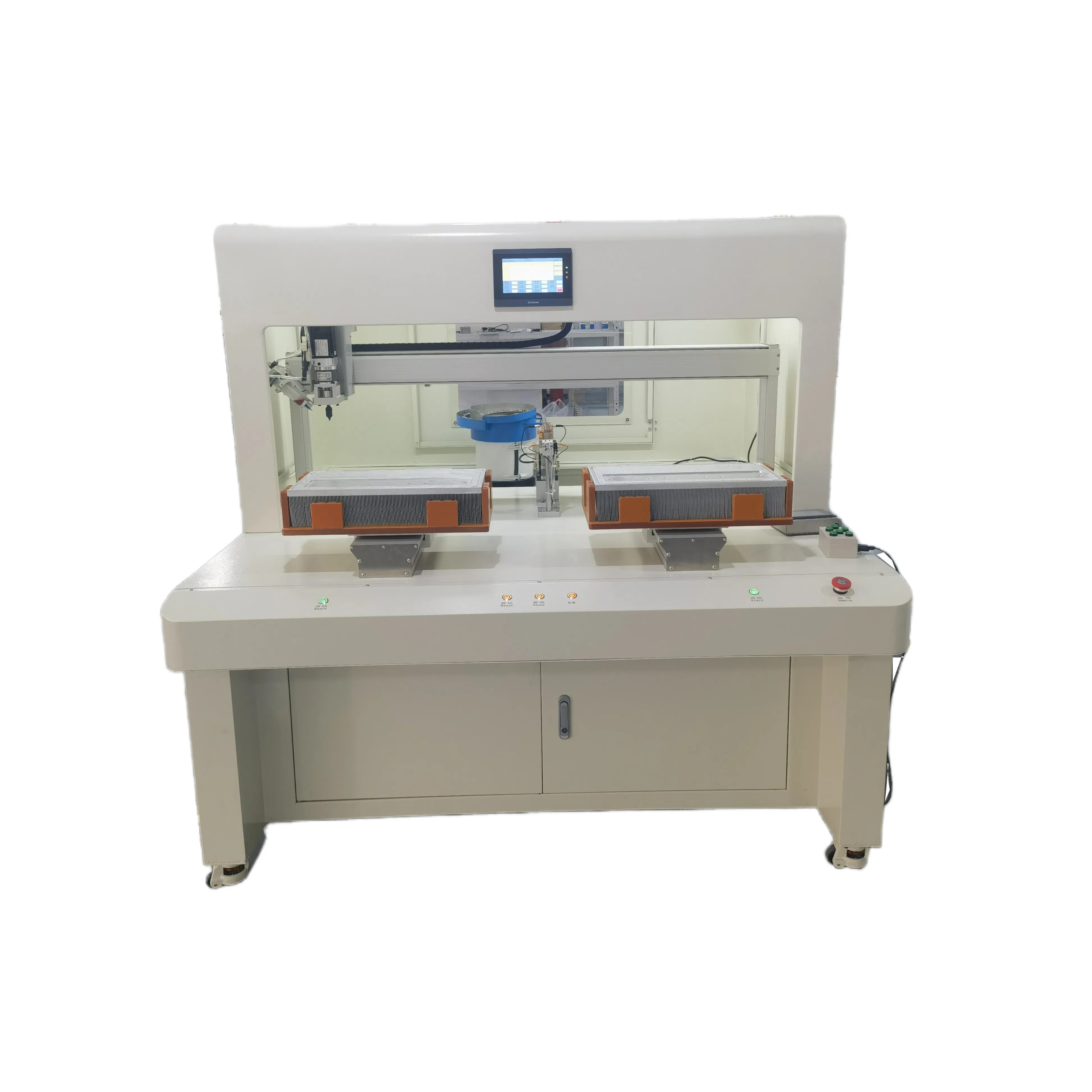 BBA Automatic Coil Screw Tightening Machine Stainless Steel Wire Screw Sleeve assembly machine  for Stator Casing of Car Starter