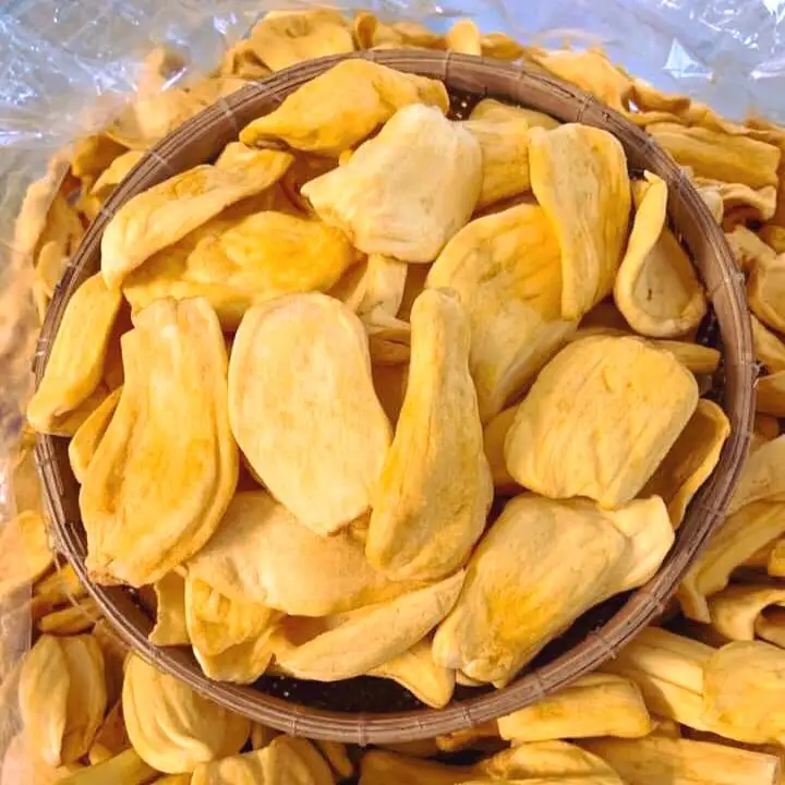 Wholesale High Quality Dried Fruit Vacuum Fried Snacks  Fruit sweet Vacuum fried jackfruit From Vietnam