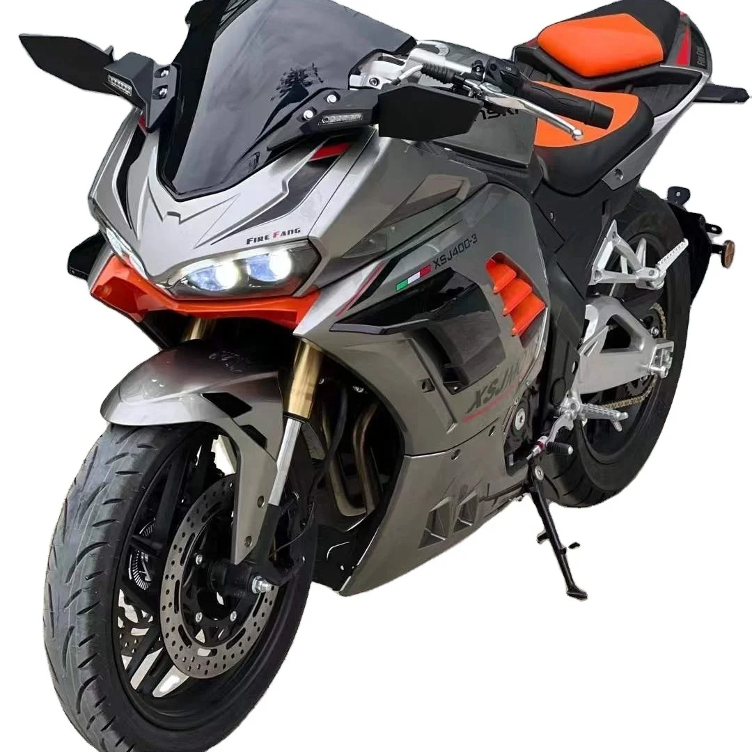 Canton Fair Racing Motorcycle 400CC Water Cooling EFI 500cc Motorcycle 4 Stroke Engine Gasoline Fuel with ABS