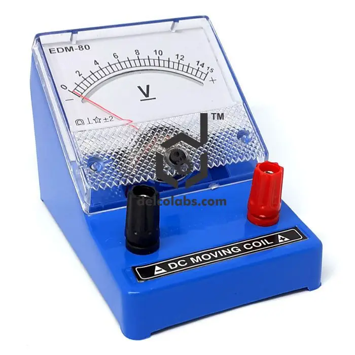 Educational Bench Top Ammeters Voltmeters Galvanometers in Different Ranges for Physics Laboratories