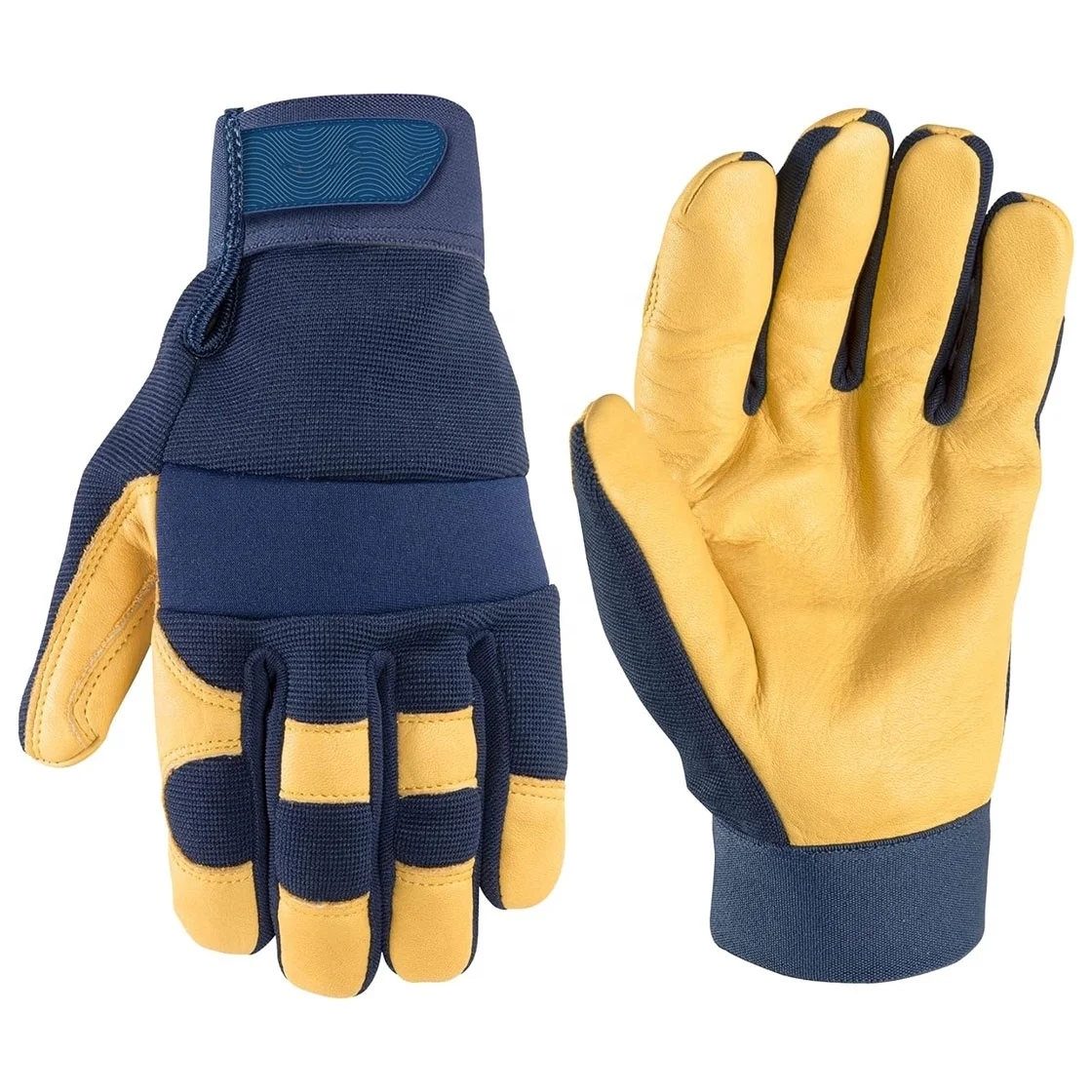 Wholesale Rose Pruning Thorn Proof Long Sleeve Gauntlet Man Synthetic Leather Work Gardening Gloves
