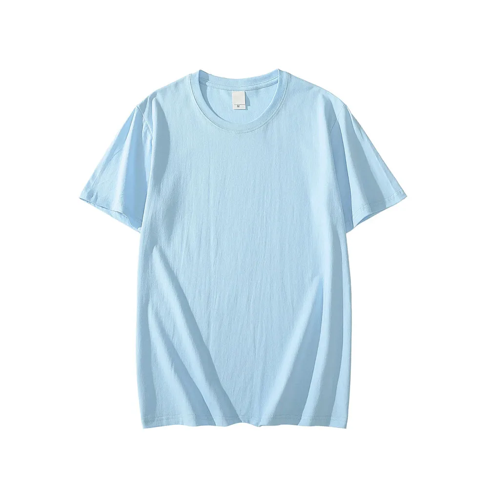 Custom Logo Fashion Printing Fabric T shirt 50% Polyester 25% Cotton 25 % Tshirts Wholesale OEM Top Quality Tshirts