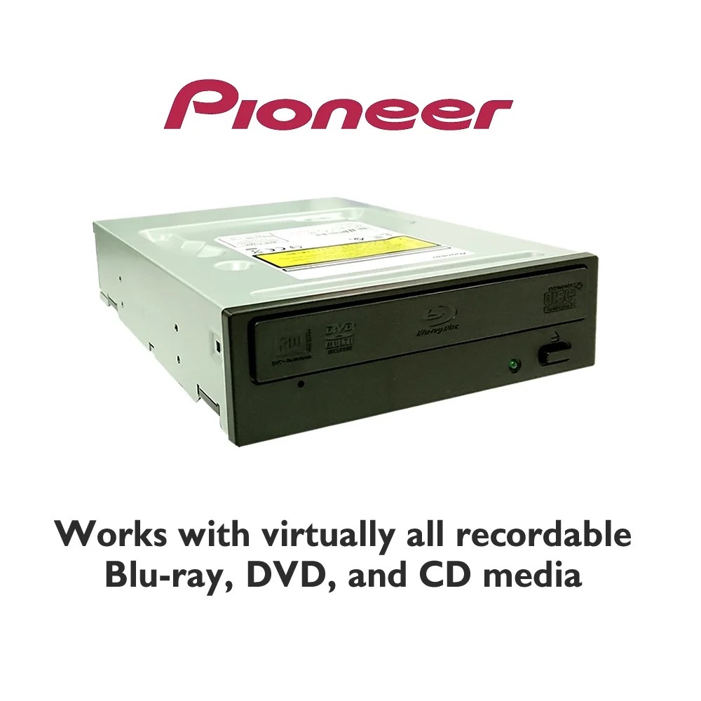 PIODATA 1 to 1 Blu-ray BD M-Disc CD DVD Duplicator Copier Standalone Tower