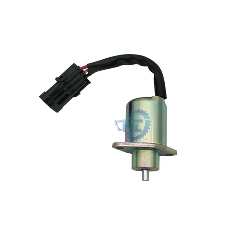 Shutdown Solenoid Valve 12V 24V For Excavator Fuel Shut Off Soenoid Valve 2848A275