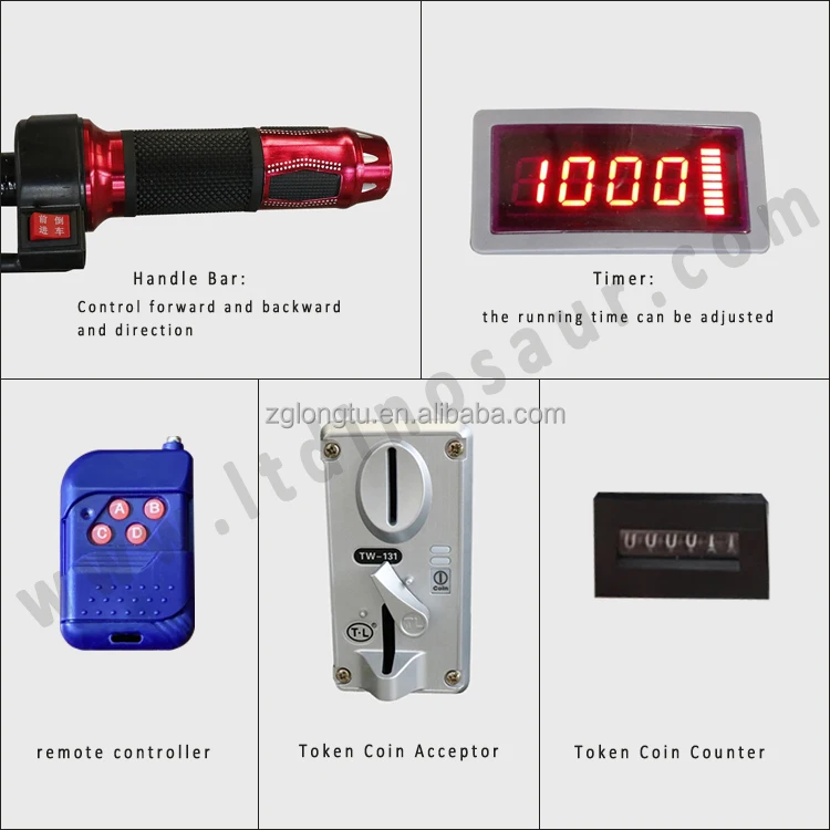 Indoor Kids Park Kiddie Electric Dino Ride Electric Animal Montable Dinosaur For Kids For Outdoor Mall