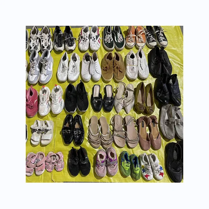 Wholesale bulk used shoes branded original sports second hand shoes basketball used shoes in bales