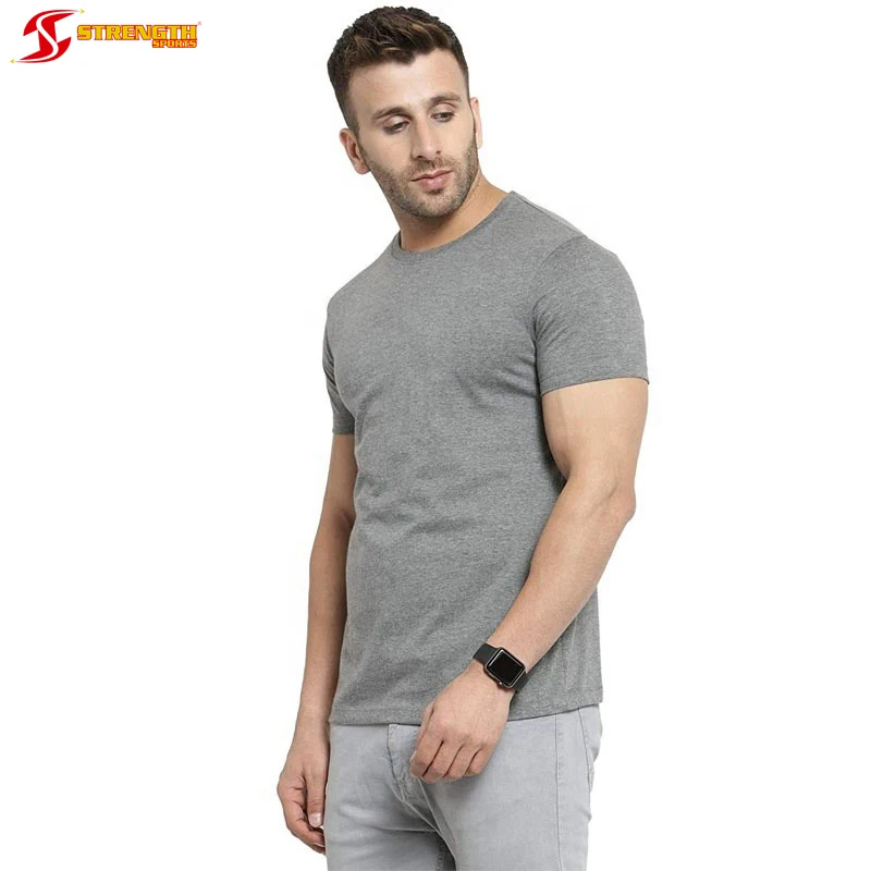 Custom made cotton half sleeve men clothes casual thick oversize men cotton t shirts