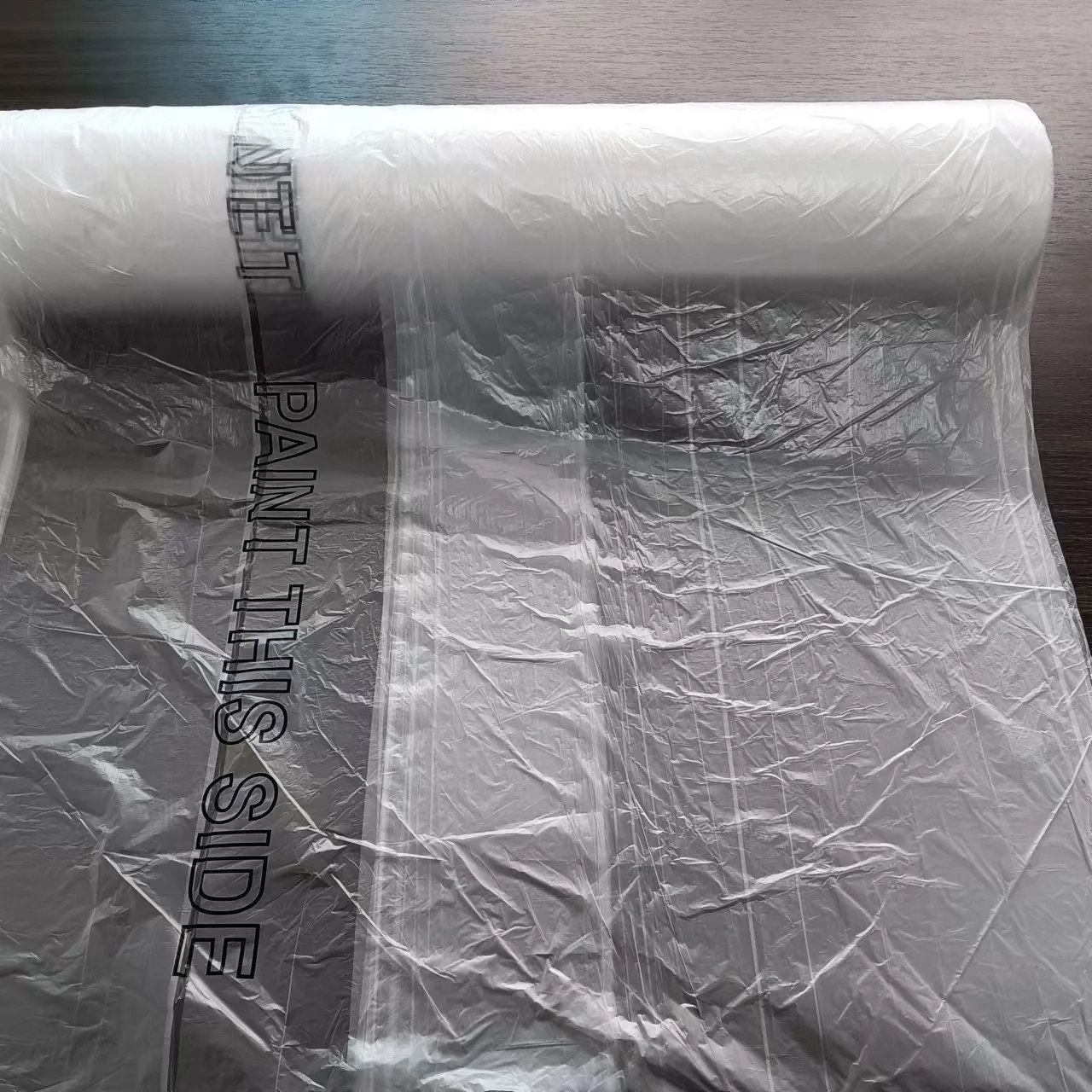 10 micron masking film for using in paint booth for car refinishing and wall liner