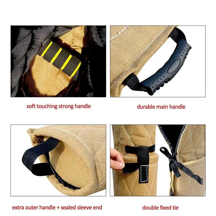 High Quality Pitbull Biting Playing Arm Protection Dog Bite Tug Sleeve for Large Dogs Training