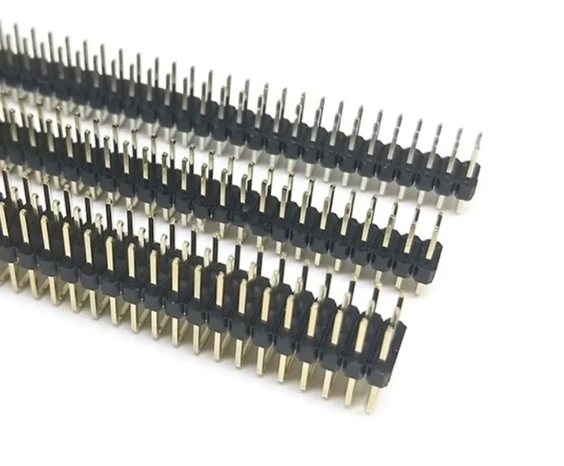 JEO male female 40pin connector round 2.54mm pitch pin header Double row connector