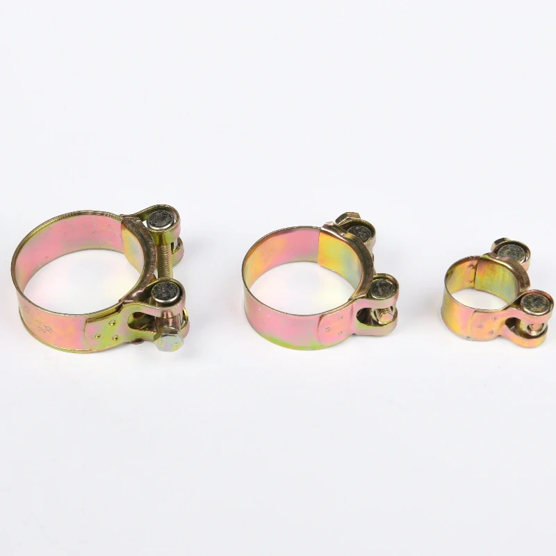 Heavy Duty T Bolt Spring  Pipe Clamp Adjustable Tube Loaded Hose Clamp Stainless Steel Hose Clamp