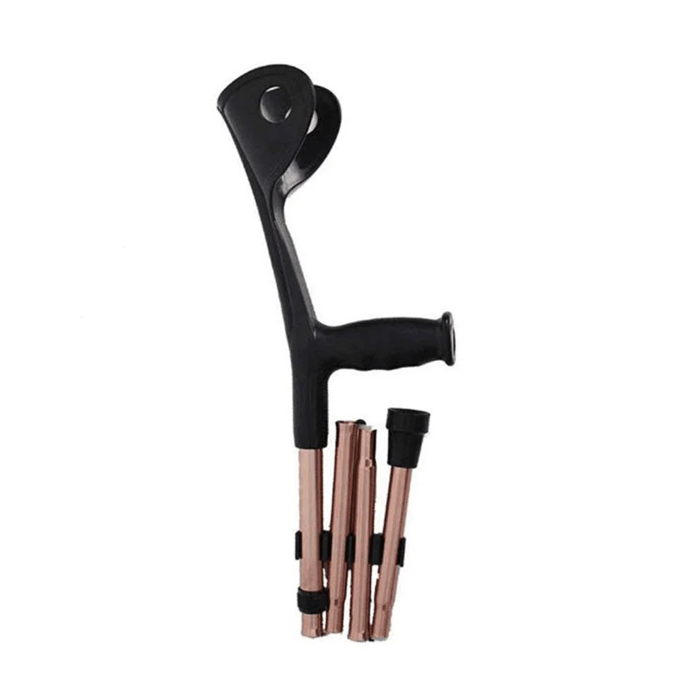 aluminum foldable walking adjustable using pair of elbow crutch ergonomic manufacturers days price for adults