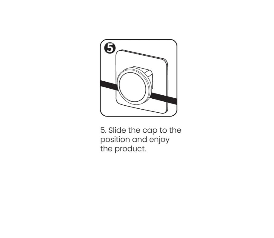 Luna SEC wall mounted adhesive tape shower caddy shelf black bathroom accessories