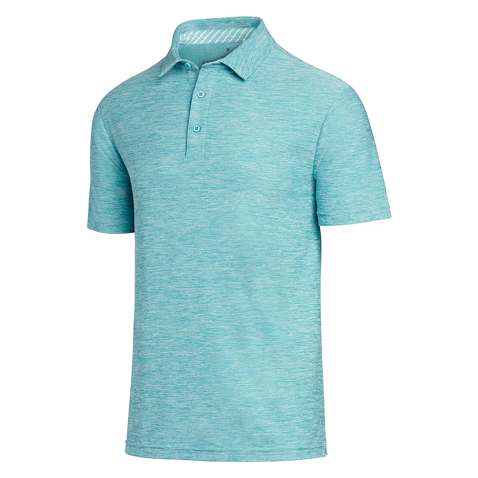 Brand New Custom Logo Pattern Golf Neck Shirts for Men Short Sleeve Polo Shirt Athletic Casual Collared Premium T-Shirt