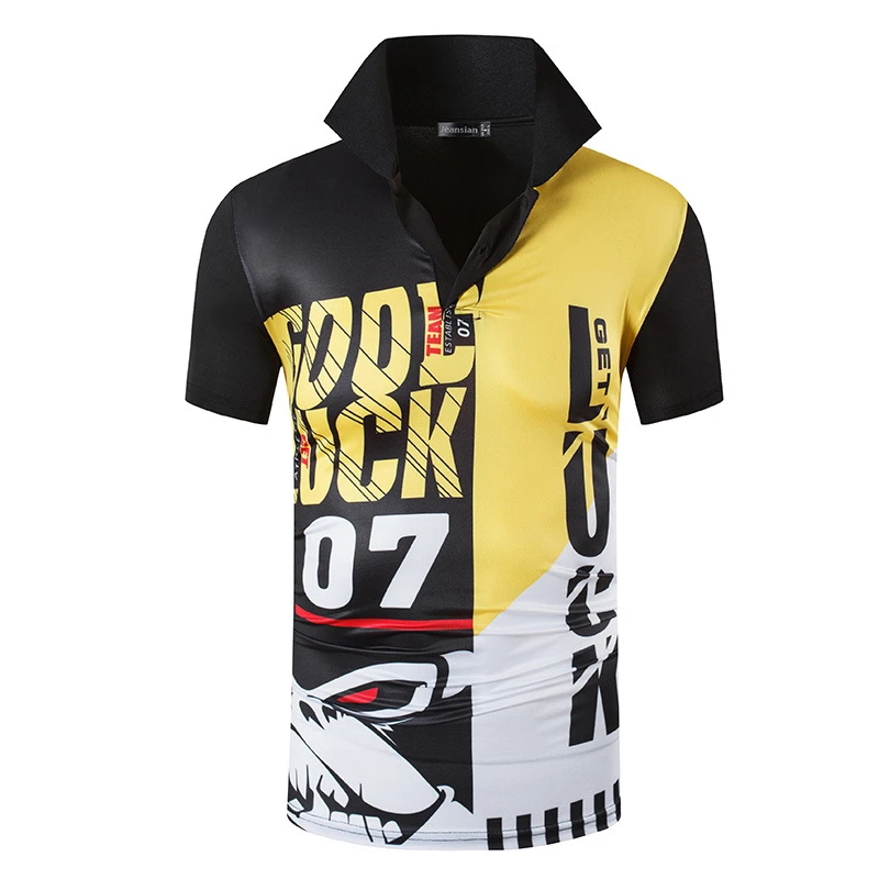 Wholesale Quick Dry Button Up Style Custom All Over Sublimated Sports Marathon Golf Club Wear Polo Shirts