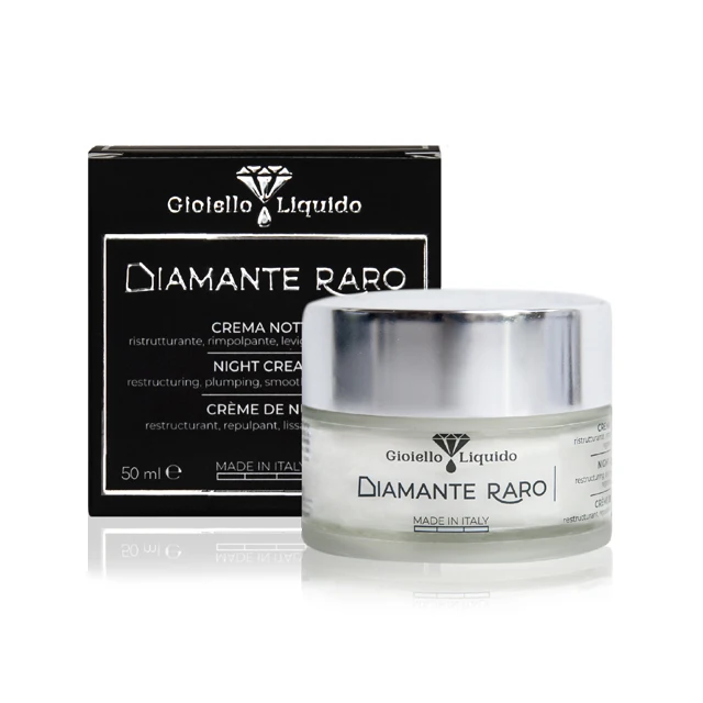 Top Quality Made in Italy Rare Beauty Skincare Antioxidant Restructuring Properties Night Cream Rare Diamond for face 50 ml