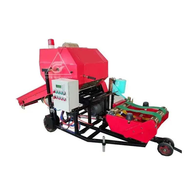 Competitive Price Round Straw Hay Baler Mini Round Hay Baler With Ce Approval at moderate prices shipping worldwide