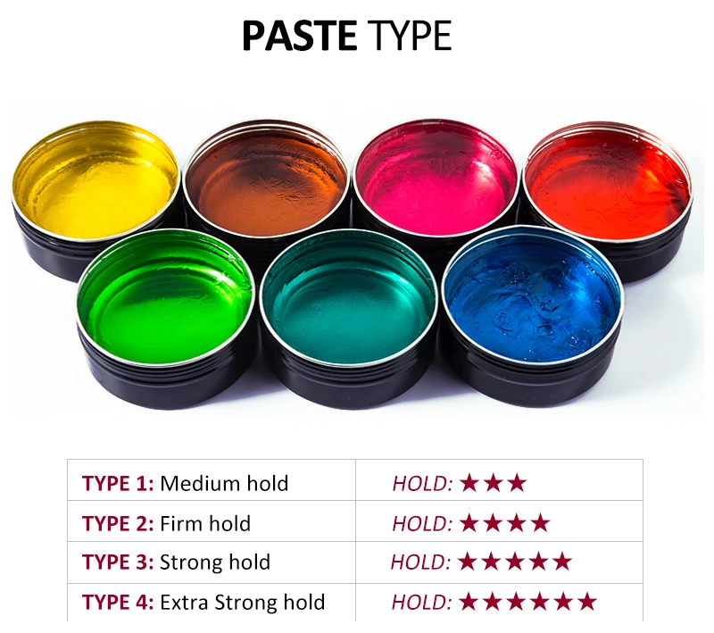 High Quality Easy to Wash Men Classic Look Medium or Extreme Hold Hair Pomade Private Label