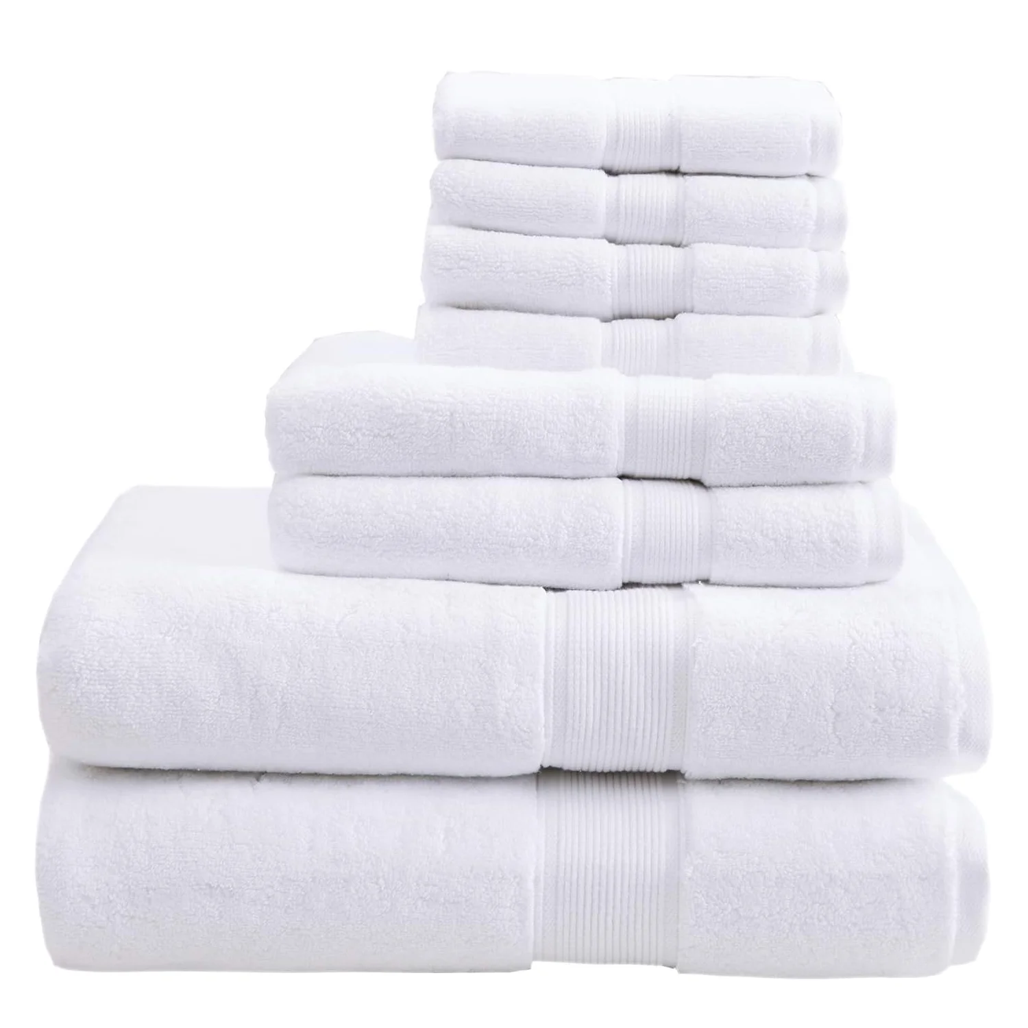 Дешевая цена прочное Новейшее модное поступление индивидуальный дизайн гостиничное банное полотенце однотонное из 8 предметов наборы банных полотенец