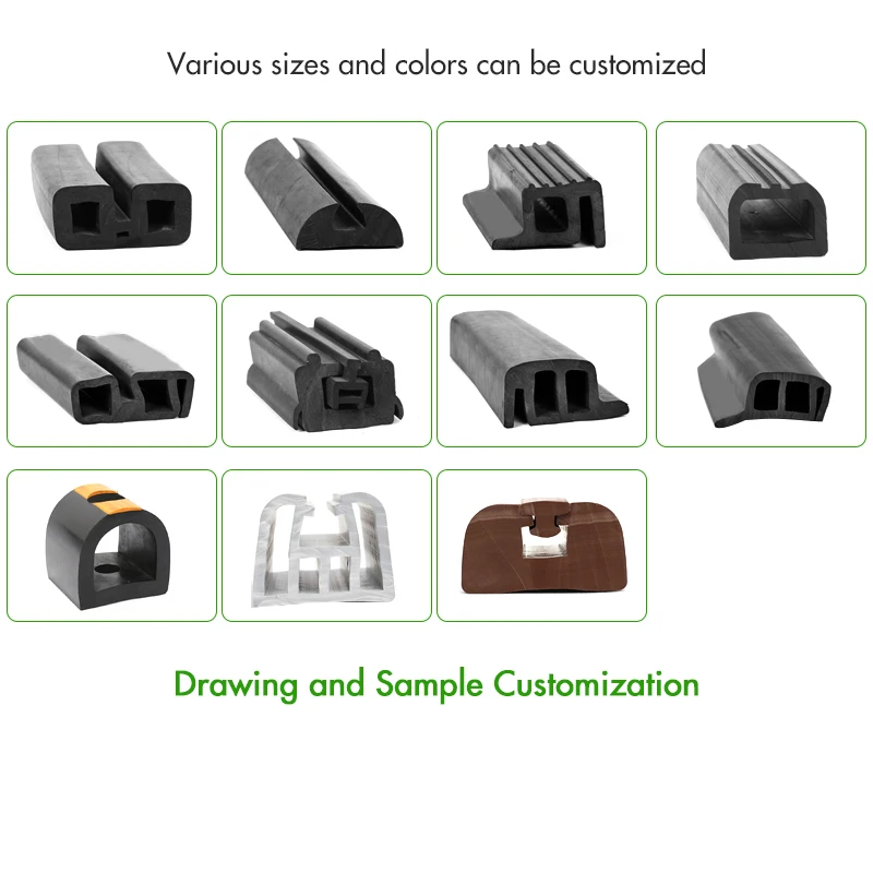 Supply EPDM D-type rubber travel sightseeing scooter sealing strip yacht ship rubber anti-collision bumper car strip
