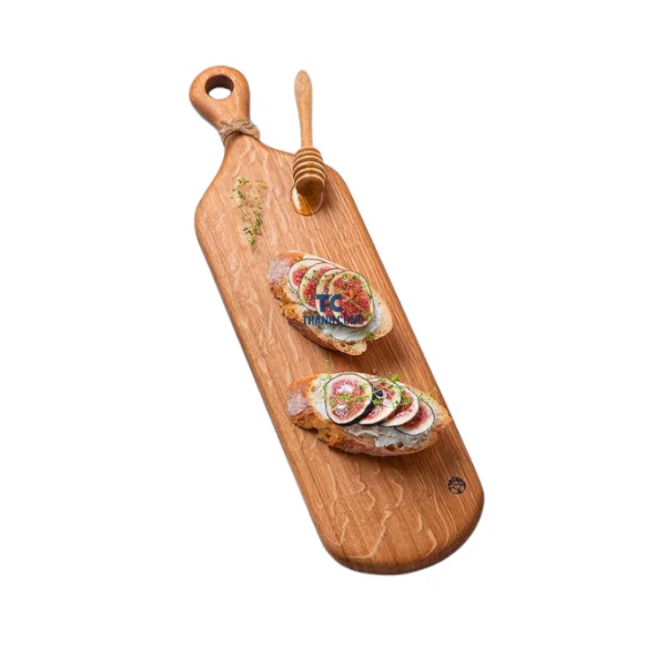 Bamboo Cutting Board Round Chopping Boards Customized Logo Wholesale Cheap Price In Vietnam