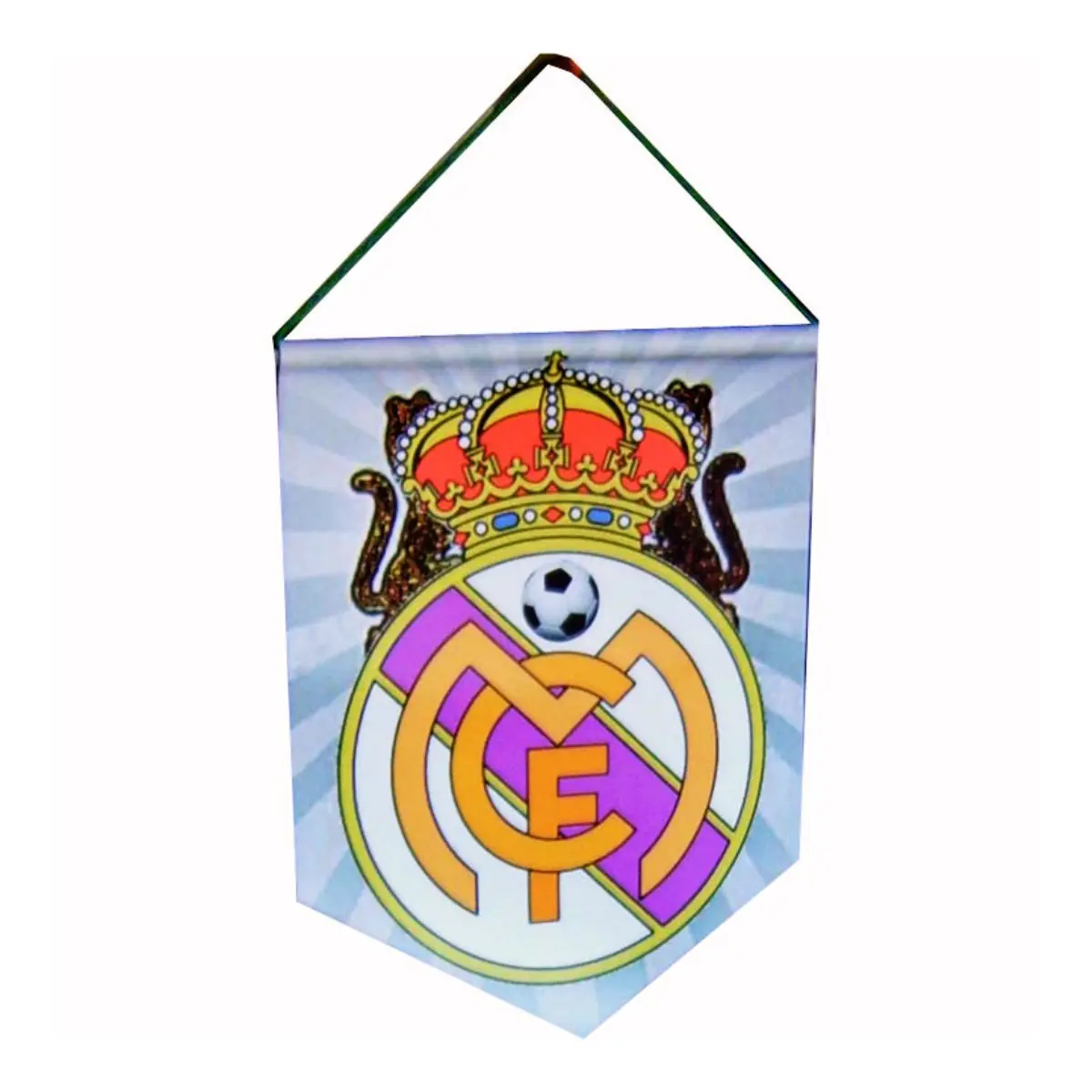 Сделанный на заказ сувенир для футбольного клуба треугольный Флаг Вымпел Футбольный