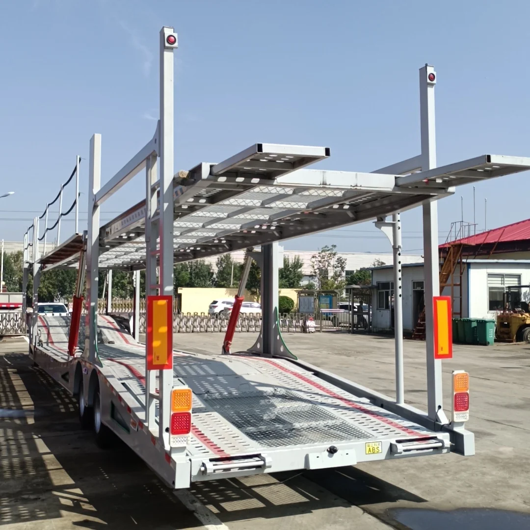 New Support Customization Car Trailers Semi-Trailer Car CarrierUsed to transport small vehicles