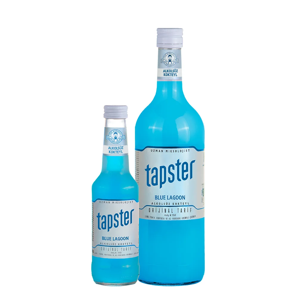 Syrup for Non Alcoholic Cocktails Lime Tonic Orange Flavored Syrup Soft Drink - From Turkey