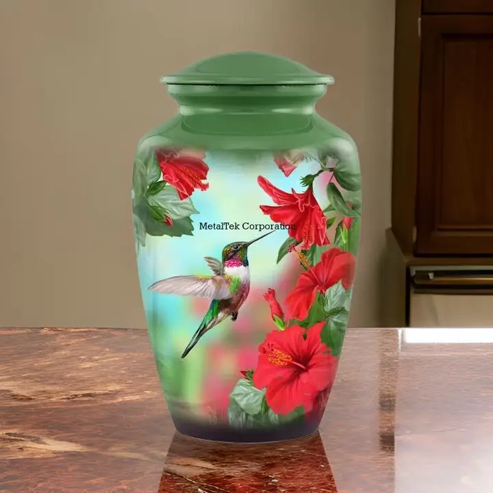 New Design Hummingbird Funeral and Memorial Cremation Urn for Human Ashes Wholesale Price American Style Adult Urn Manufacturer