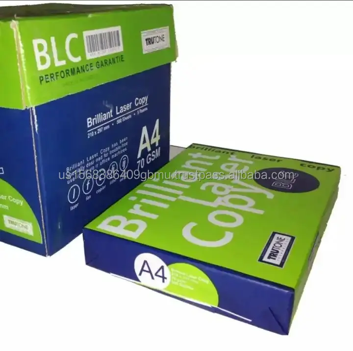 Multi Office Paper Brilliant Laser Copy A4 Copy Paper / BLC 80GSM 75GSM 70GSM /Bond paper A4 Copy Paper