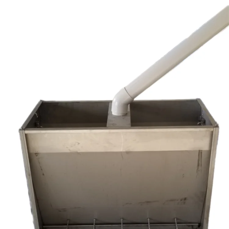 Wholesale stainless steel food trays pig feed trough Long food trough Galvanized From Vietnamese manufacturer
