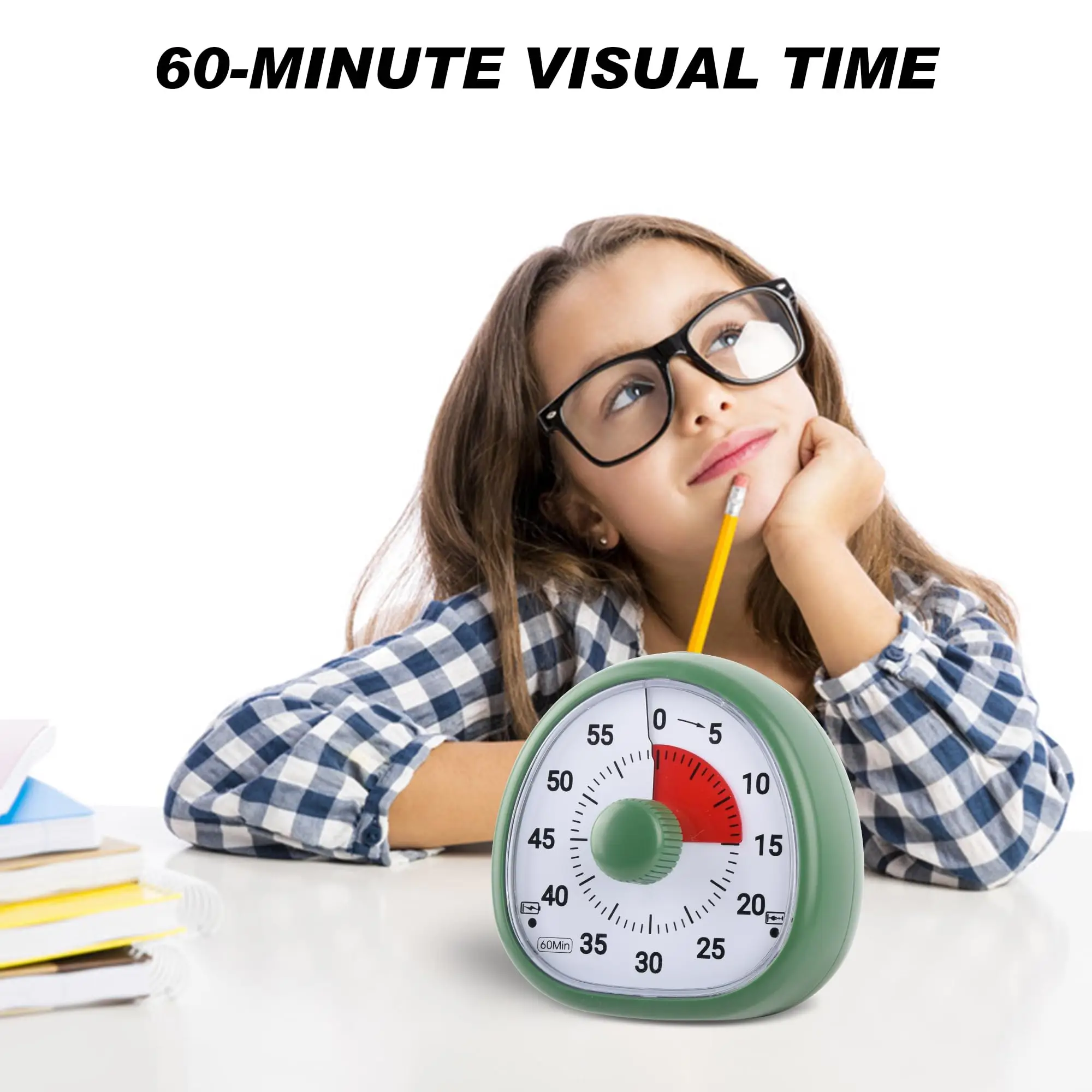 Learning timer visual time manager USB Charging Version Desk Management digital Timer Countdown Clock for Kids self-discipline