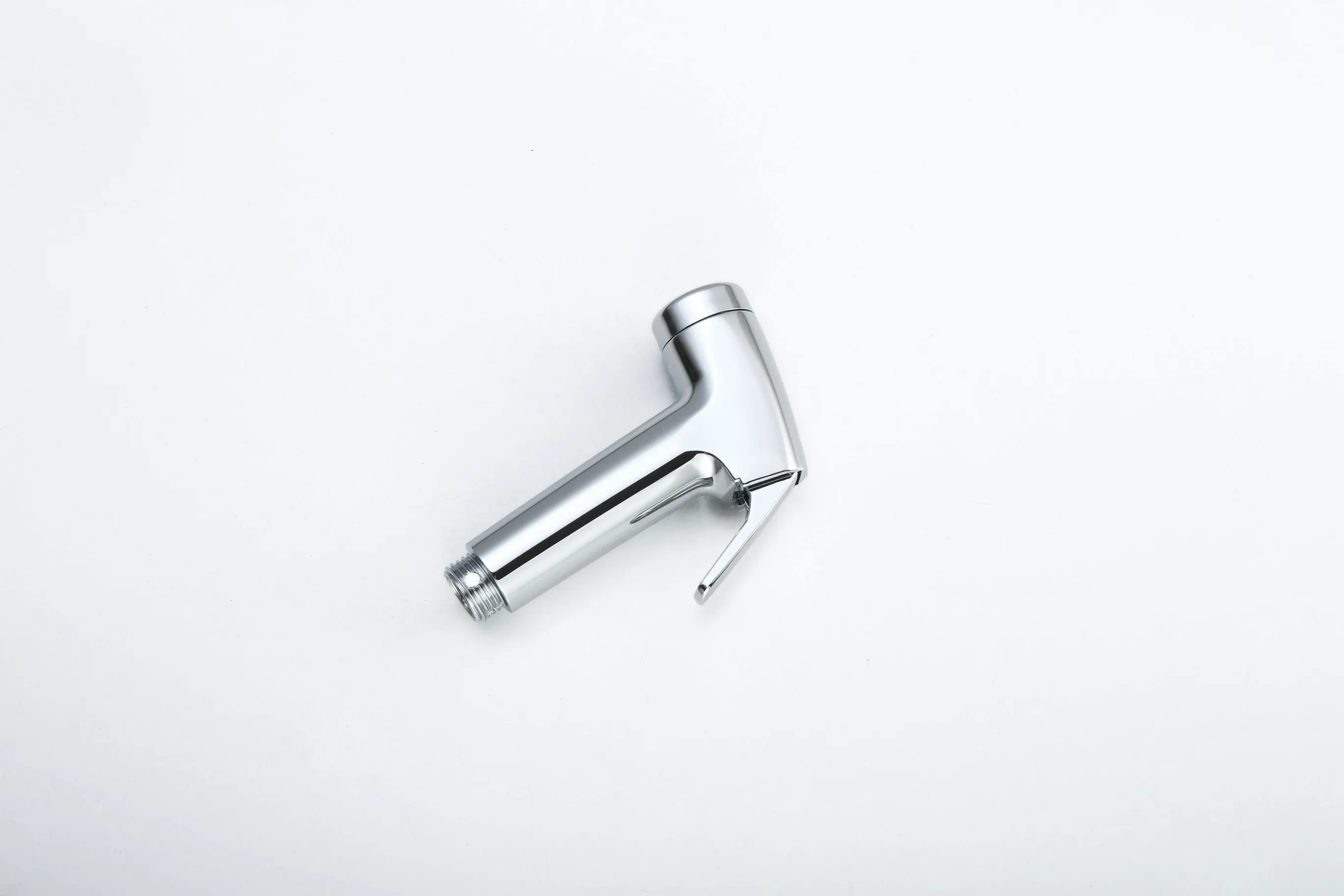 Stainless Steel Shattaf Handheld Chrome Bidet Adjustable Sprayer Kit Toilet with Hot and Cold Mixing Valve
