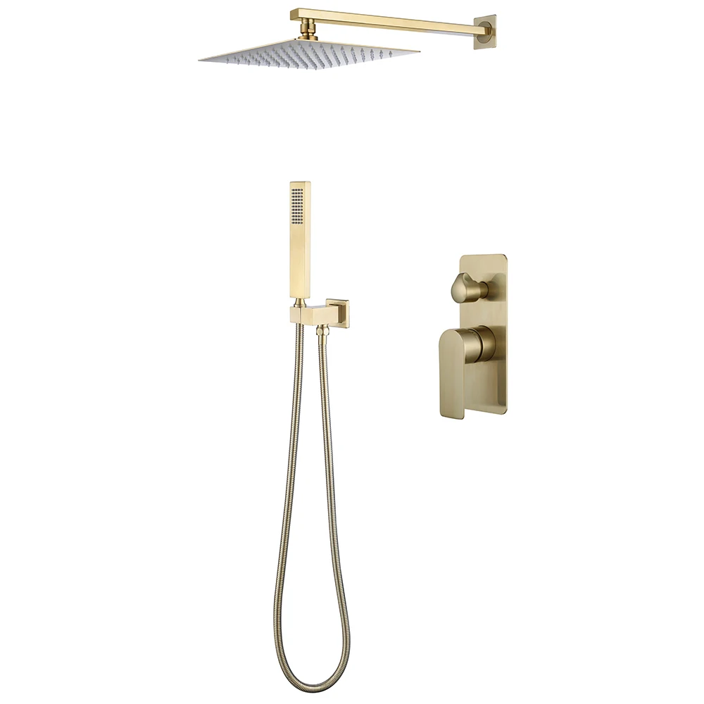 China Faucet Manufacture Hot Sales Brass Bathroom Shower Mixer With Wholesale Price For Project