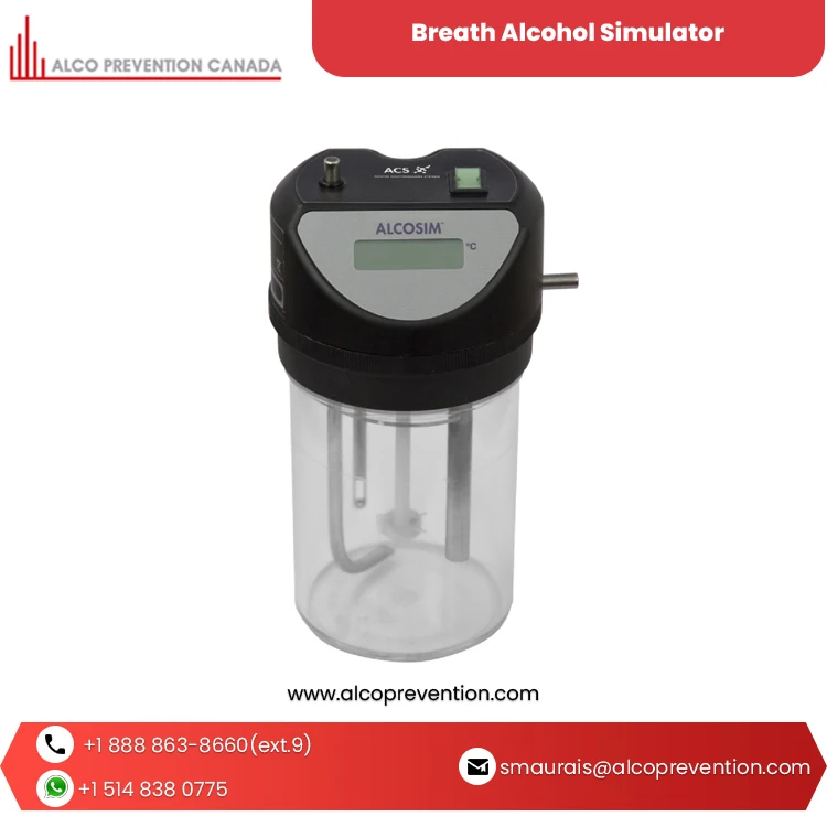 Easy to Use Best Quality Canada Made Calibrate Breath Alcohol Testing Instrument Breath Alcohol Simulator