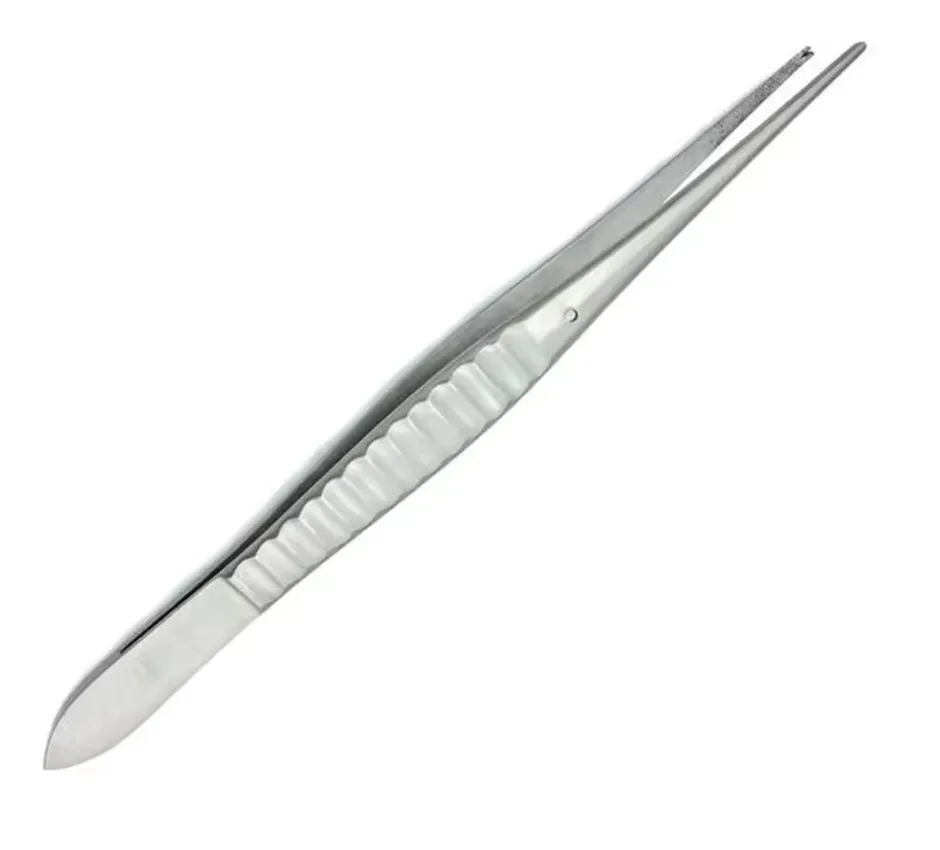 Professional Dental Debakey Forceps 1x2 Teeth Tweezer Cotton And Dressing Surgical Tissue Forceps Tweezers