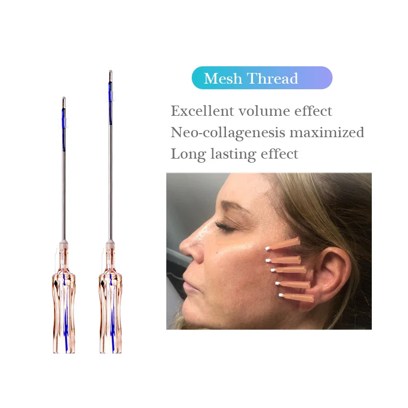 surgical suture fine effective face and body lifting aptos ultra v line hilo tensor lift mesh pcl thread