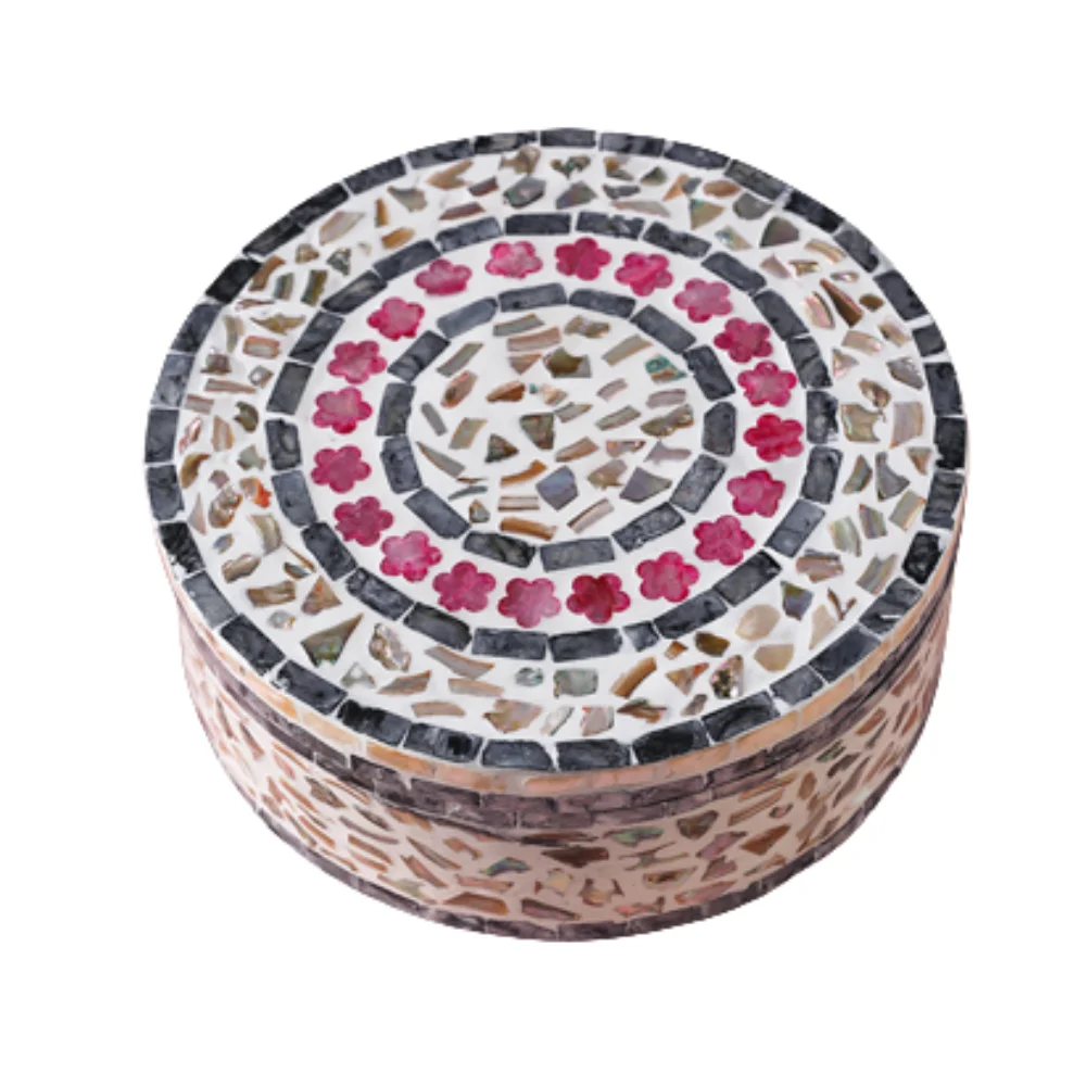 Handcrafted luxury eye-catching Mother of pearl inlaid jewelry box gift box high quality manufacture from Vietnam